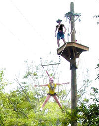 canon city retreat center with zipline