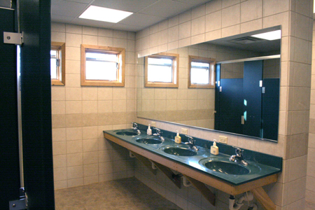 camp bathrooms